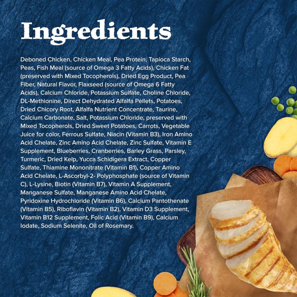 Blue Wilderness Adult Dry Cat Food Ingredients