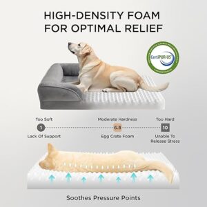 Bedsure Orthopedic Dog Bed with Foam