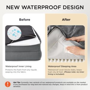 Bedsure Orthopedic Dog Bed waterproof