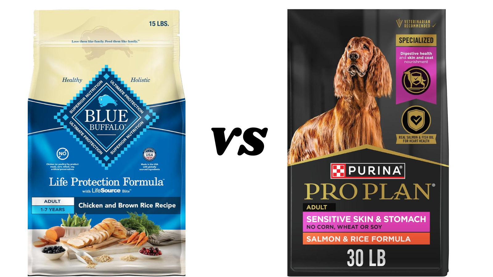 Blue Buffalo vs Purina Pro Plan